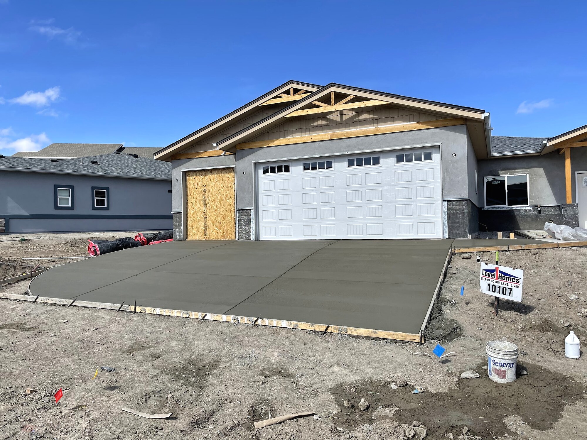 Premium concrete driveway by Driveway King